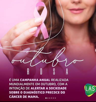 A LAS Brasil realiza campanha de conscientização sobre Outubro Rosa